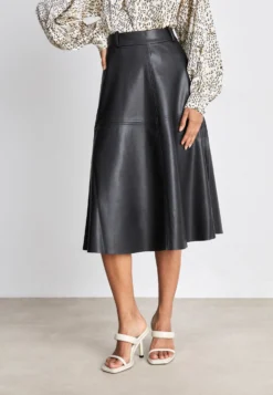 Bruuns Bazaar Vegani Imma SkirtGonna A CampanaBlack Donna Gonne BR321B044-Q11
