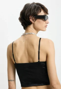 A Corpetto TopNero Donna T-shirt E Top CSM21E030-Q11 -Vendite Next 3da1d42eb7c94e99a5c4012f5b5a5a90