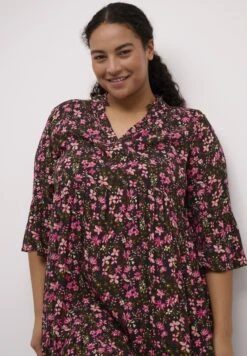 Kcmarca AmiVestito EstivoShoking Pink Flower Print Donna Vestiti KAN21C091-J11 -Vendite Next 3dac6e170ebd40e68159616834f132c9