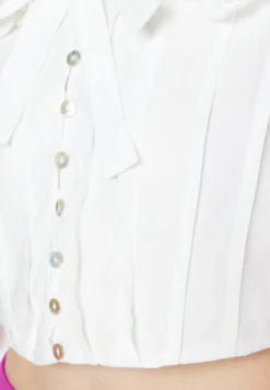 Farm Rio Richelieu Big Collar BlouseCamicettaOffwhite Donna Camicie E Bluse F0I21E02V-T11 -Vendite Next 402c06efb17c48daaeca895d2b222b8b scaled