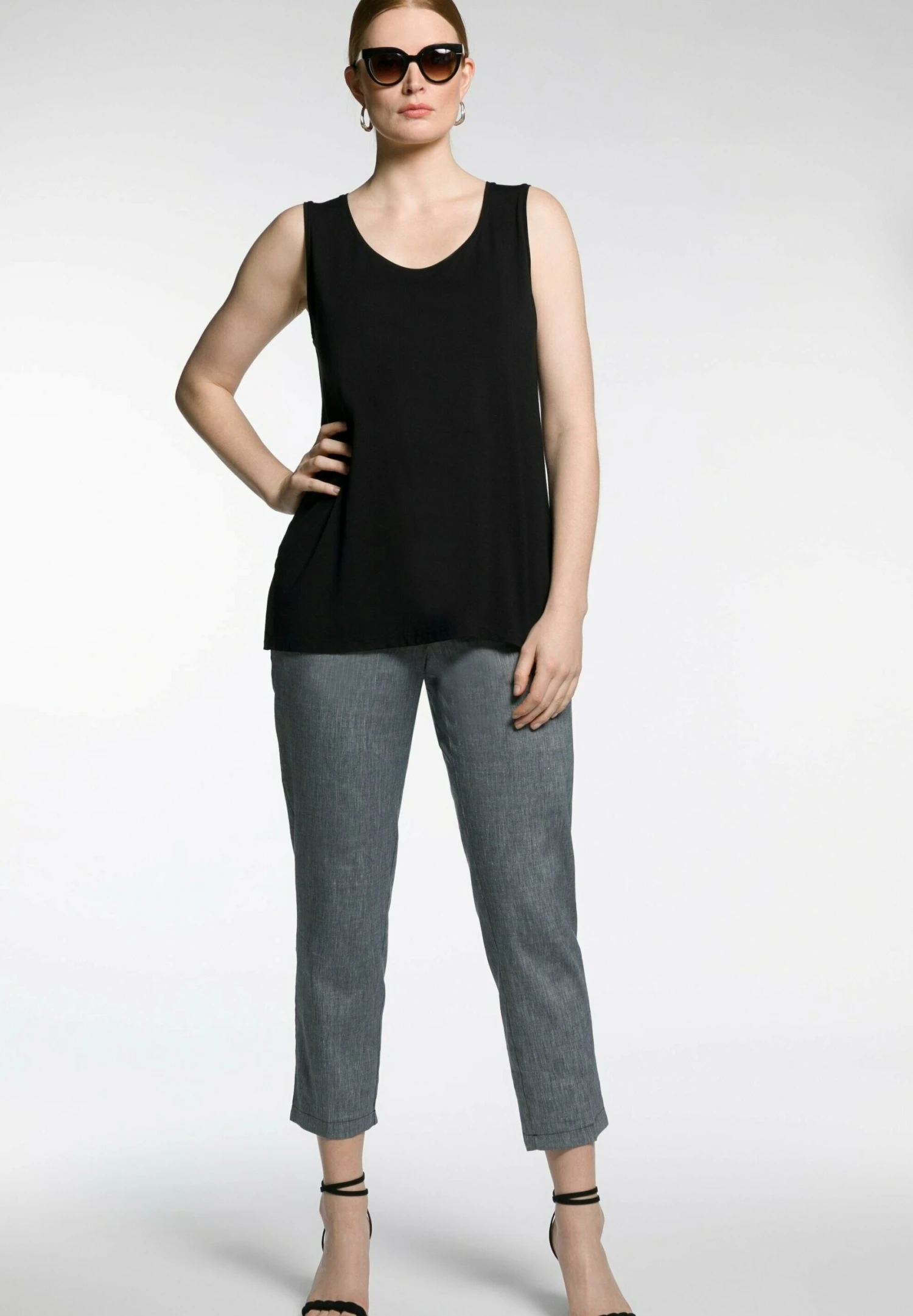 Ulla Popken Pantaloni - Schiefer 2 Ulla Popken Pantaloni - Schiefer - immagine 2