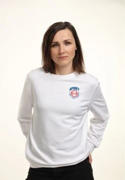 Marvel Spider-Man Classic Spidey PocketFelpaWhite Donna Felpe H3A21J95B-A11