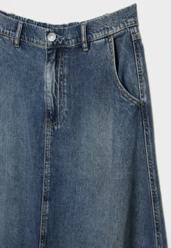 Stradivarius Layered - Gonna Di Jeans - Blue Denim -Vendite Next 417639a07ff44ba093f4237f4d6112d5