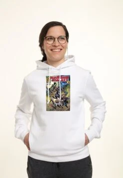 Marvel Guardians Of The Galaxy Vol. 3 Gotgv3 Comic PosterFelpa Con CappuccioWhite Donna Felpe H3A21JA07-A11