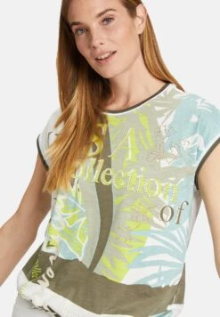 Betty Barclay Mit TunnelzugT-Shirt Con StampaKhaki White Donna T-shirt E Top 2BE21D0XZ-N11 -Vendite Next 48869b1e12e64a3c9e81917e2c64092b