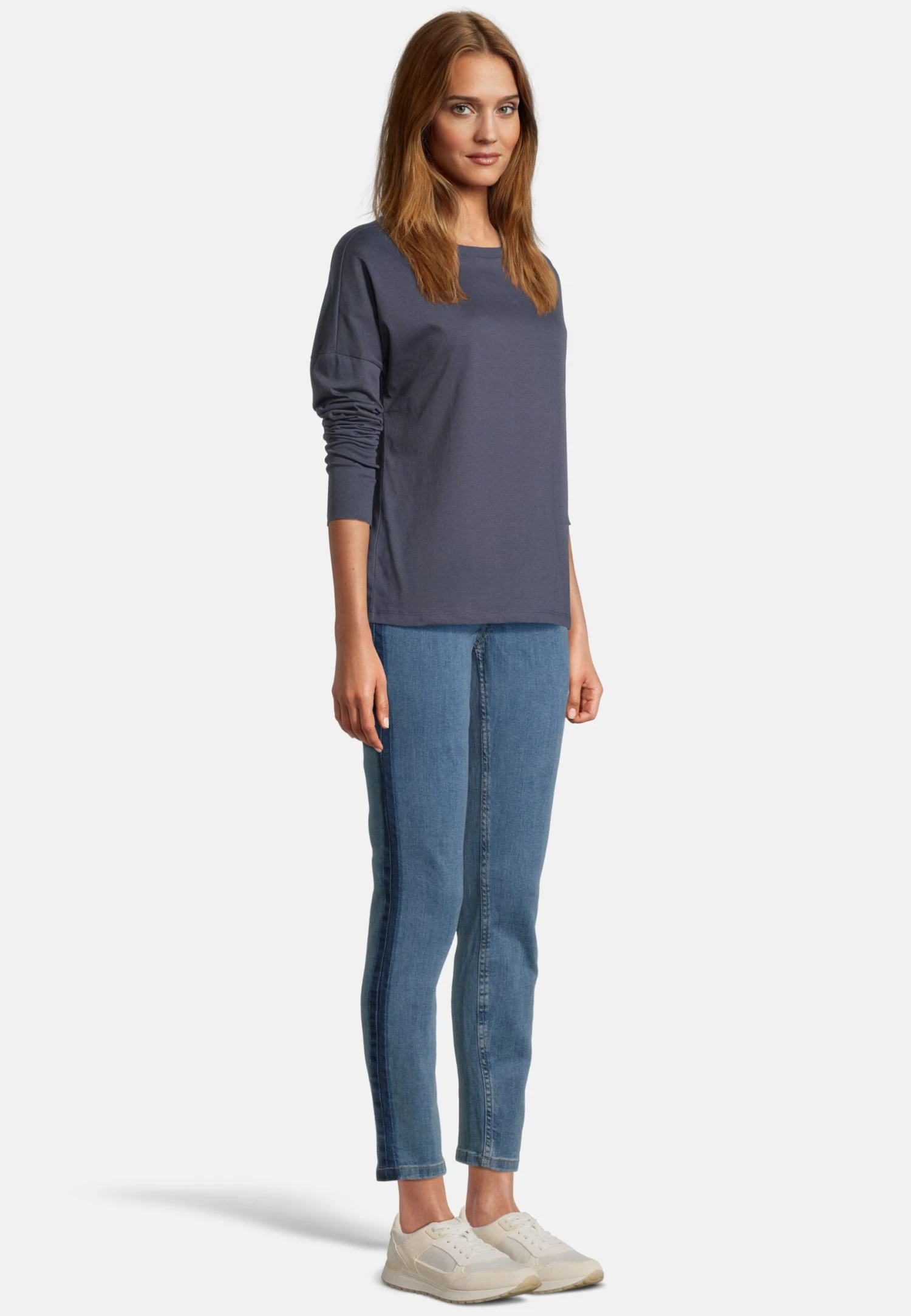 SmaakMaglietta A Manica LungaNavy Donna T-shirt E Top SGF21D00A-K11 2 SmaakMaglietta A Manica LungaNavy Donna T-shirt E Top SGF21D00A-K11 - immagine 2