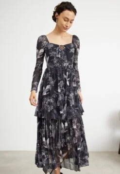 AllSaints Devyn Peggy DressVestito EstivoBlack Donna Vestiti A0Q21C0TR-Q11