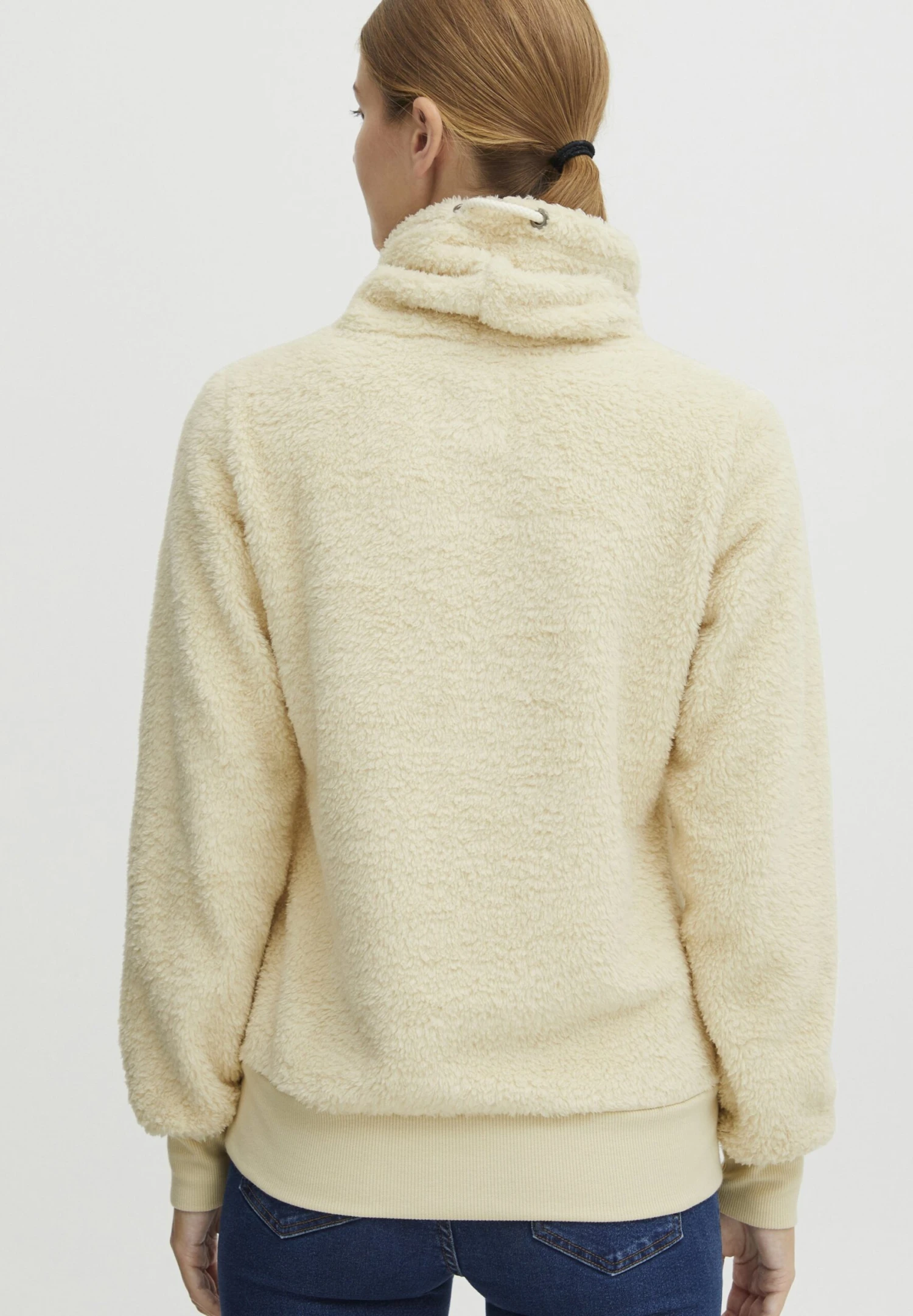 OXMO OxannikiFelpa In PileCloud Dancer Donna Felpe 1OX21I01N-A11 3 OXMO OxannikiFelpa In PileCloud Dancer Donna Felpe 1OX21I01N-A11 - immagine 3