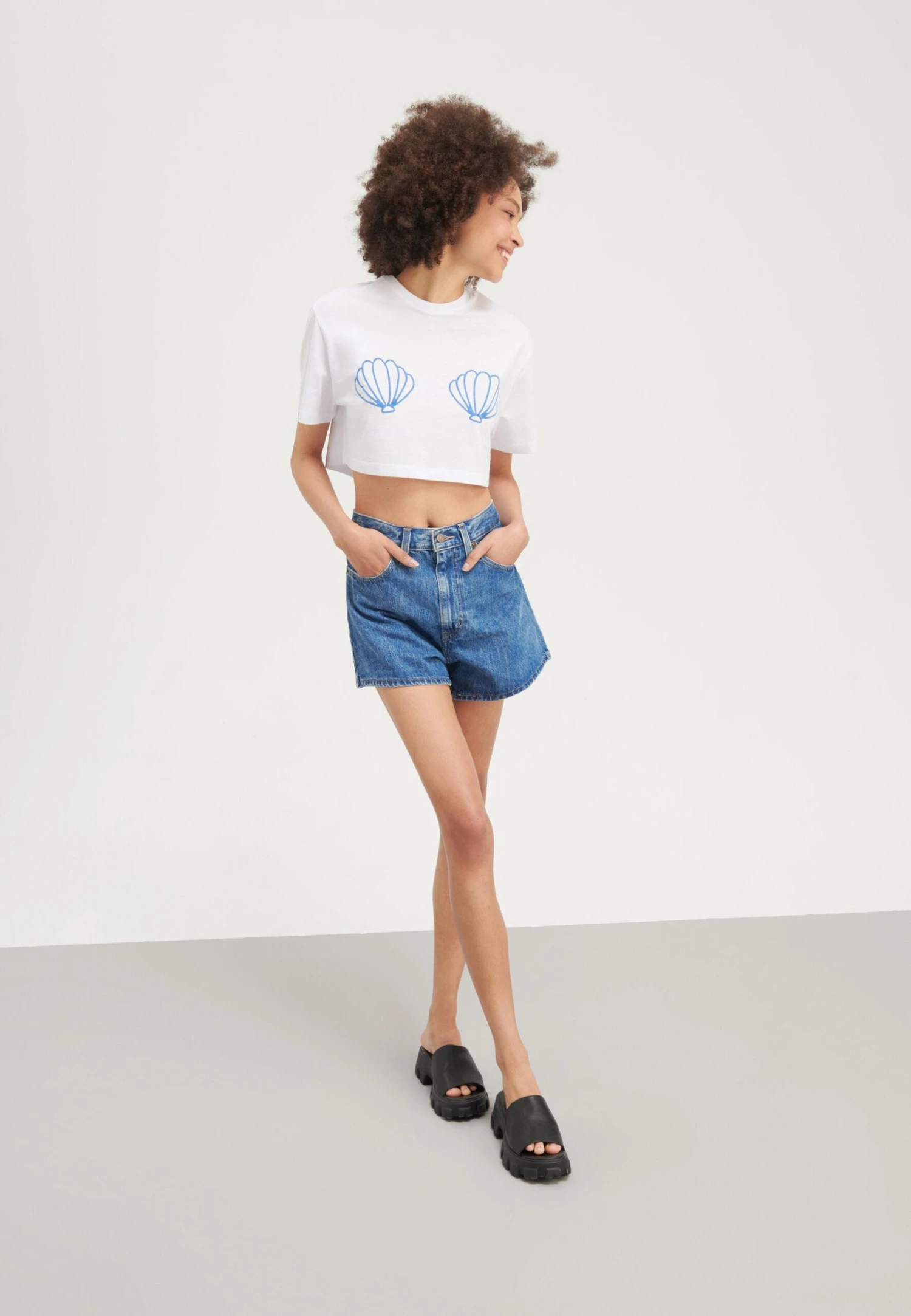 Even&Odd T-Shirt Con StampaWhite Donna T-shirt E Top EV421D25U-A11 2 Even&Odd T-Shirt Con StampaWhite Donna T-shirt E Top EV421D25U-A11 - immagine 2