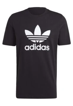 Adidas Originals Trefoil UnisexT-Shirt Con StampaBlack White Donna T-shirt E Top AD12100E4-Q11 -Vendite Next 5459f8a3683c4f44a9cf656e463f08b9