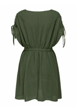 ONLY Mit Kurzen Ärmeln V AusschnittVestito EstivoKhaki Donna Vestiti ON321C3DQ-N11 -Vendite Next 54f2cca6c11241e9a4bc94faef121c6e