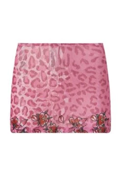 Ed Hardy Skull-Blossom- Minigonna - Pink Leopard Print -Vendite Next 560439c2f800437d98910fffdeafcc03