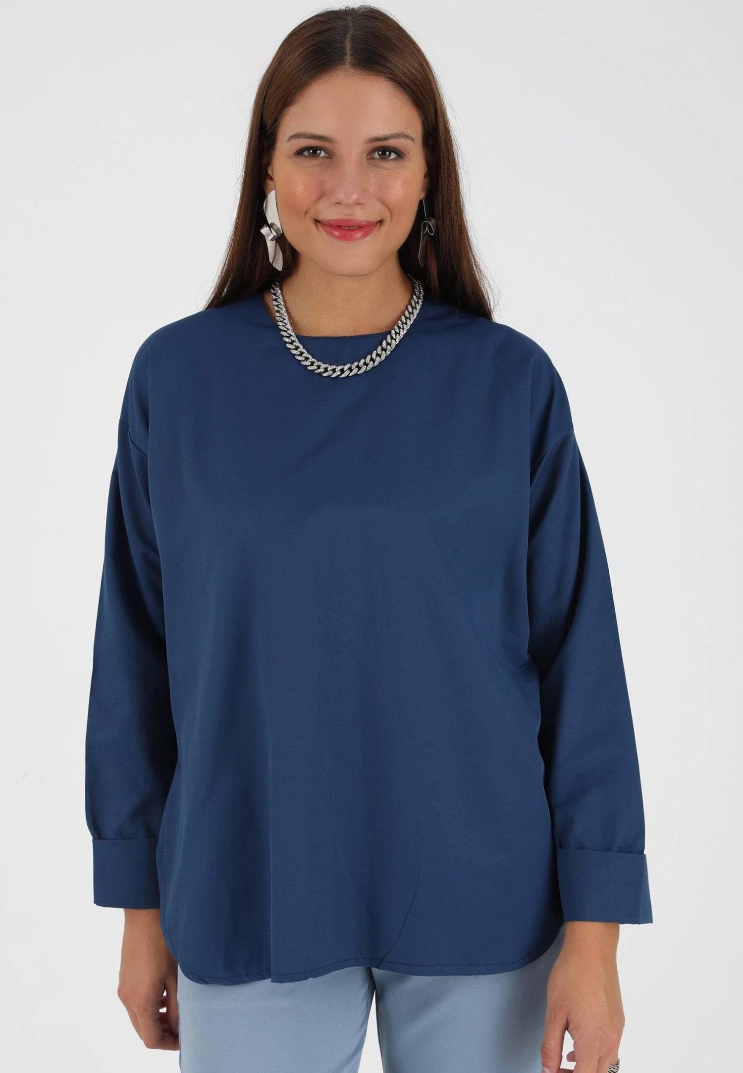 RefkaCamicettaBlue Donna Camicie E Bluse MHR21E0G1-K11 1 RefkaCamicettaBlue Donna Camicie E Bluse MHR21E0G1-K11