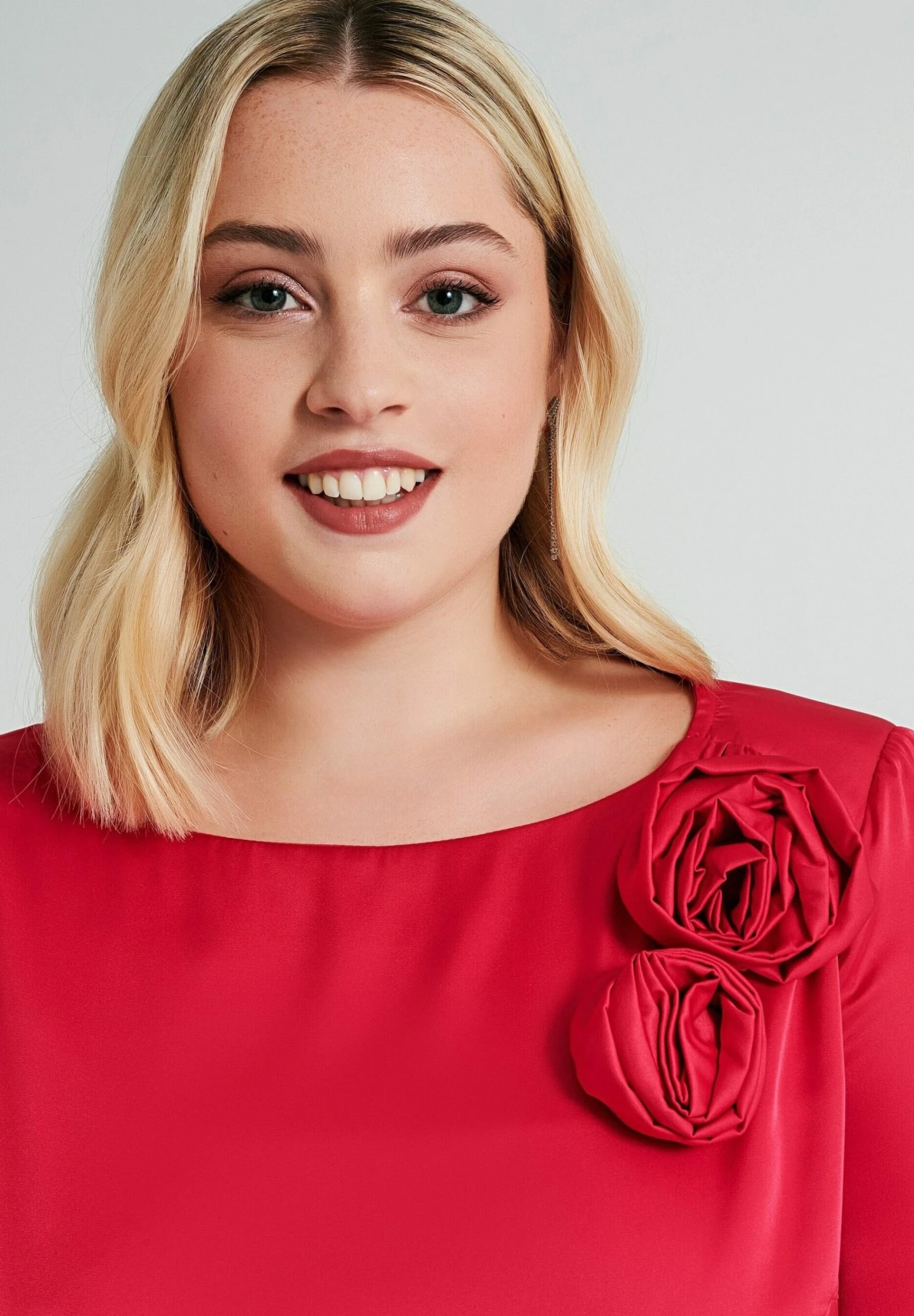 Rinascimento Curvy ConApplicateCamicettaFucsia Donna Camicie E Bluse RI821E05O-G11 4 Rinascimento Curvy ConApplicateCamicettaFucsia Donna Camicie E Bluse RI821E05O-G11 - immagine 4