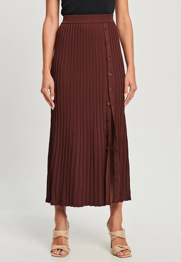 MilaGonna A PiegheChocolate Donna Gonne W1E21B00N-O11 1 MilaGonna A PiegheChocolate Donna Gonne W1E21B00N-O11