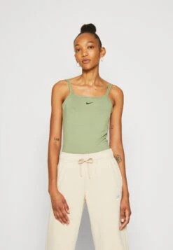 Nike Sportswear Bodysuit CamiTopOil Green/Black Donna T-shirt E Top NI121D0TH-M11