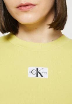 Calvin Klein Jeans Badge Short Sleeve TeeT-Shirt BasicYellow Sand Donna T-shirt E Top C1821D0MK-E11 -Vendite Next 5d4700ca9fd84a21bd9ef1564d03e804