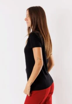 Patrizia Pepe Con LogoT-Shirt Con StampaNero Donna T-shirt E Top P1421D09Y-Q11 -Vendite Next 5d8b2b9227a847aea465e217037cc687