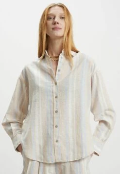 Misto Manica LungaCamiciaVariante Donna Camicie E Bluse CSM21E02D-B11