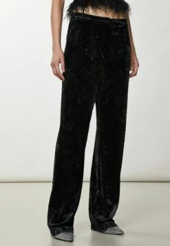 Patrizia Pepe Flowing- Pantaloni - Nero