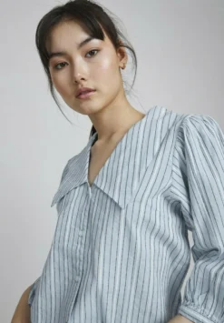 ICHI Camisa Garcelle - Camicia - Blue -Vendite Next 5fd2384e4956407c9a3490bfbd11d03e