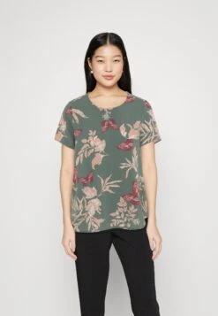 Vero Moda Vmeasy - T-Shirt Con Stampa - Grün