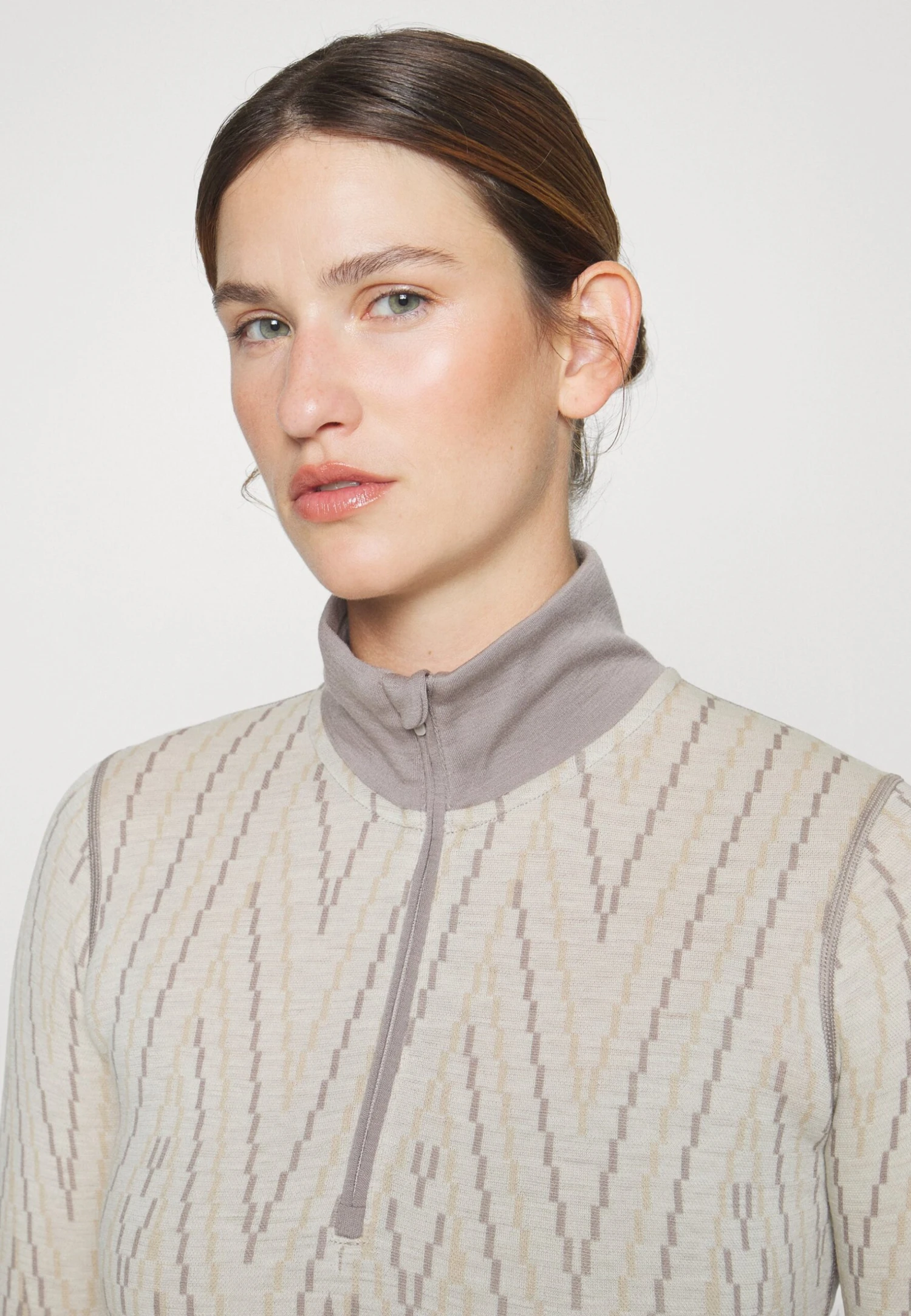 Kari Traa Juliane HalfzipMaglietta A Manica LungaGrey Donna T-shirt E Top KT041I05K-C11 4 Kari Traa Juliane HalfzipMaglietta A Manica LungaGrey Donna T-shirt E Top KT041I05K-C11 - immagine 4