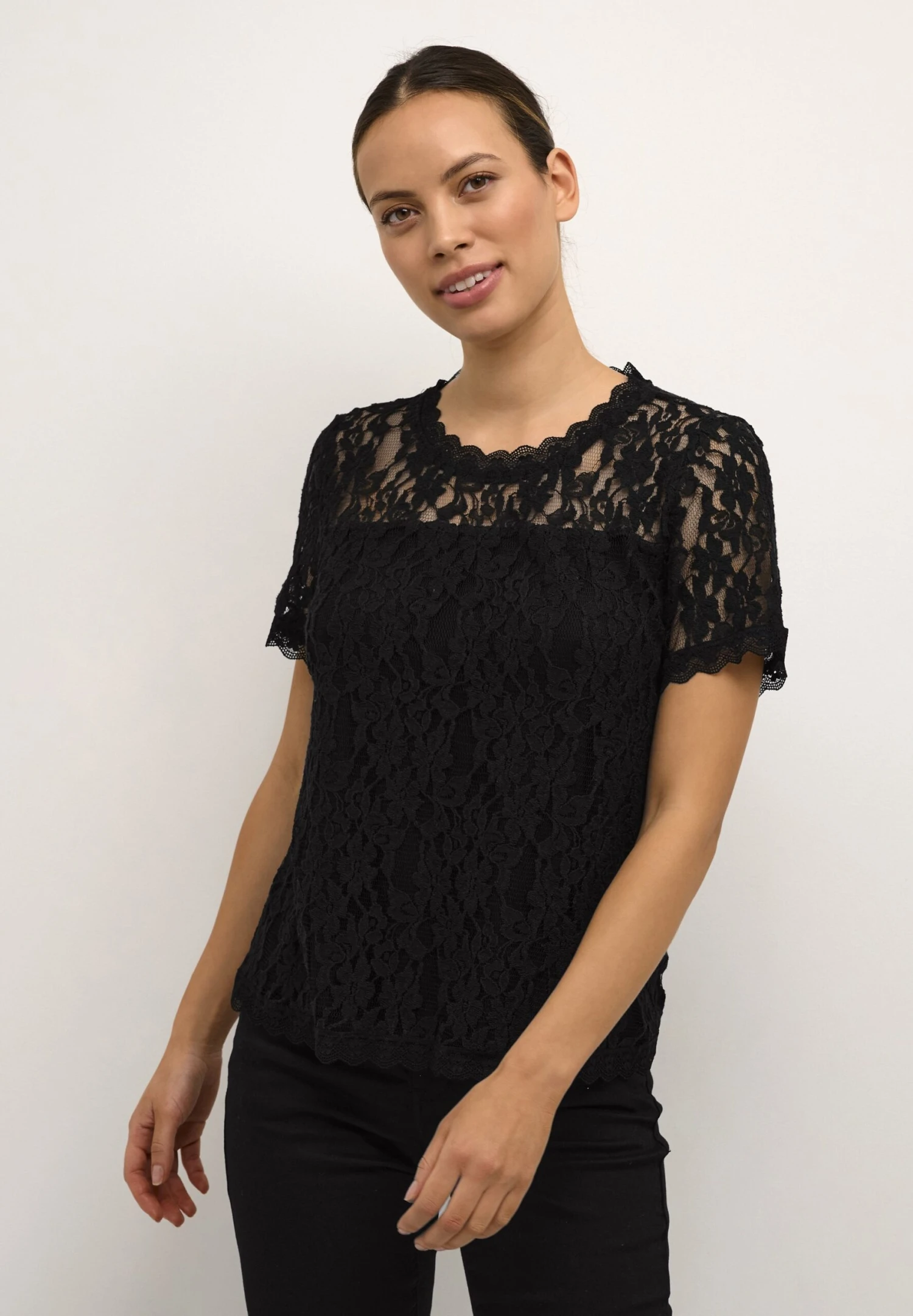 Cream Crkit Ss - Camicetta - Pitch Black 1 Cream Crkit Ss - Camicetta - Pitch Black