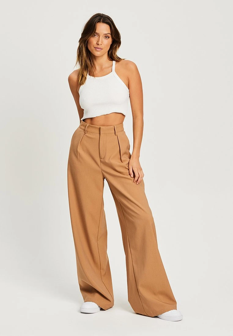 Calli CameronPantaloniTan Donna Pantaloni CFY21A02G-O11 2 Calli CameronPantaloniTan Donna Pantaloni CFY21A02G-O11 - immagine 2