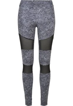 URBAN CLASSICS Tech Mesh Aop LeggingsBlackzen Donna Pantaloni UR621A059-Q12 -Vendite Next 676a3ffe25cd4f189ff4f220b33b4ca3