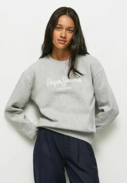 Pepe Jeans Nanette NFelpaGrey Marl Donna Felpe PE121J088-C11