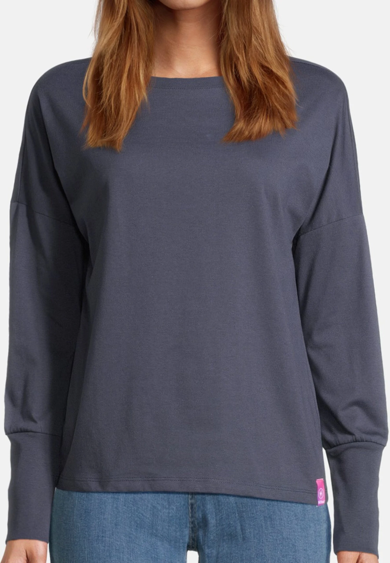 SmaakMaglietta A Manica LungaNavy Donna T-shirt E Top SGF21D00A-K11 4 SmaakMaglietta A Manica LungaNavy Donna T-shirt E Top SGF21D00A-K11 - immagine 4