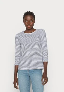 ESPRIT T Lslv Slub StrMaglietta A Manica LungaWhite Donna T-shirt E Top ES121D27T-A11