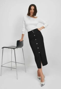 Next Tailored Button Detail Gonna A TubinoBlack Donna Gonne NX321B0QN-Q11 9 Next Tailored Button Detail Gonna A TubinoBlack Donna Gonne NX321B0QN-Q11 -Vendite Next 7253ffbf3d2d43a2a81eb5c70e9088d6