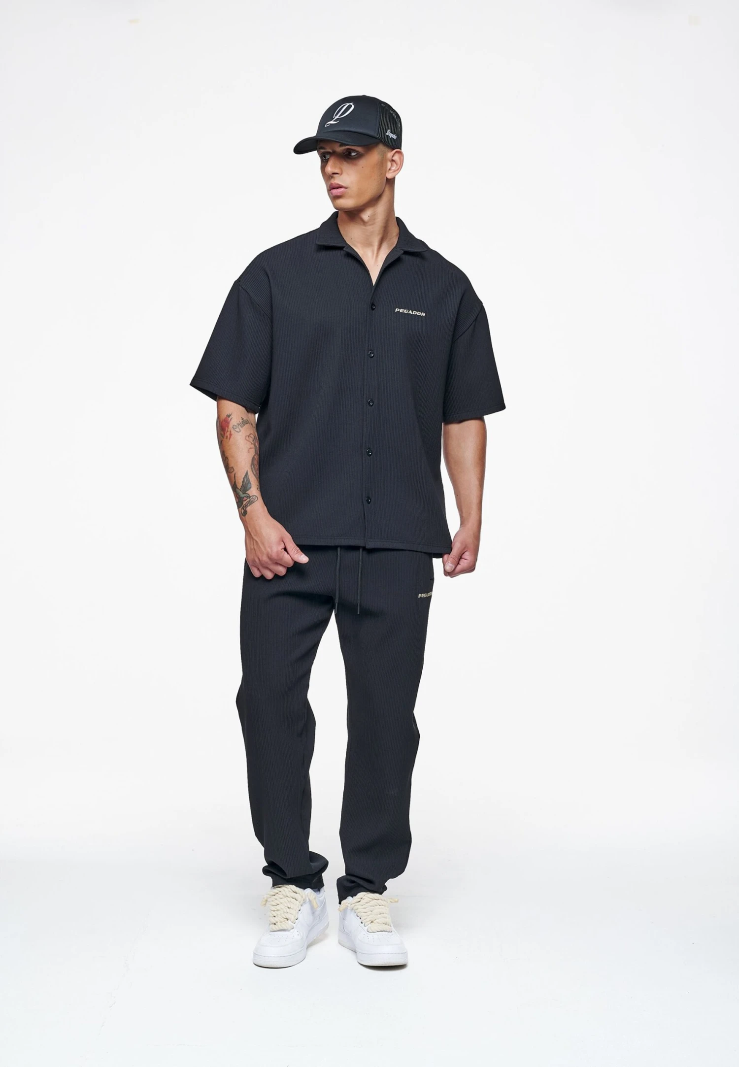 Pegador Primo Plissee Pants UnisexPantaloni SportiviBlack Donna Pantaloni PEP2100CO-Q11 2 Pegador Primo Plissee Pants UnisexPantaloni SportiviBlack Donna Pantaloni PEP2100CO-Q11 - immagine 2