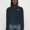 The North Face Homesafe Snap Neck Felpa In PileBlack Donna Felpe TH341G07U-Q11