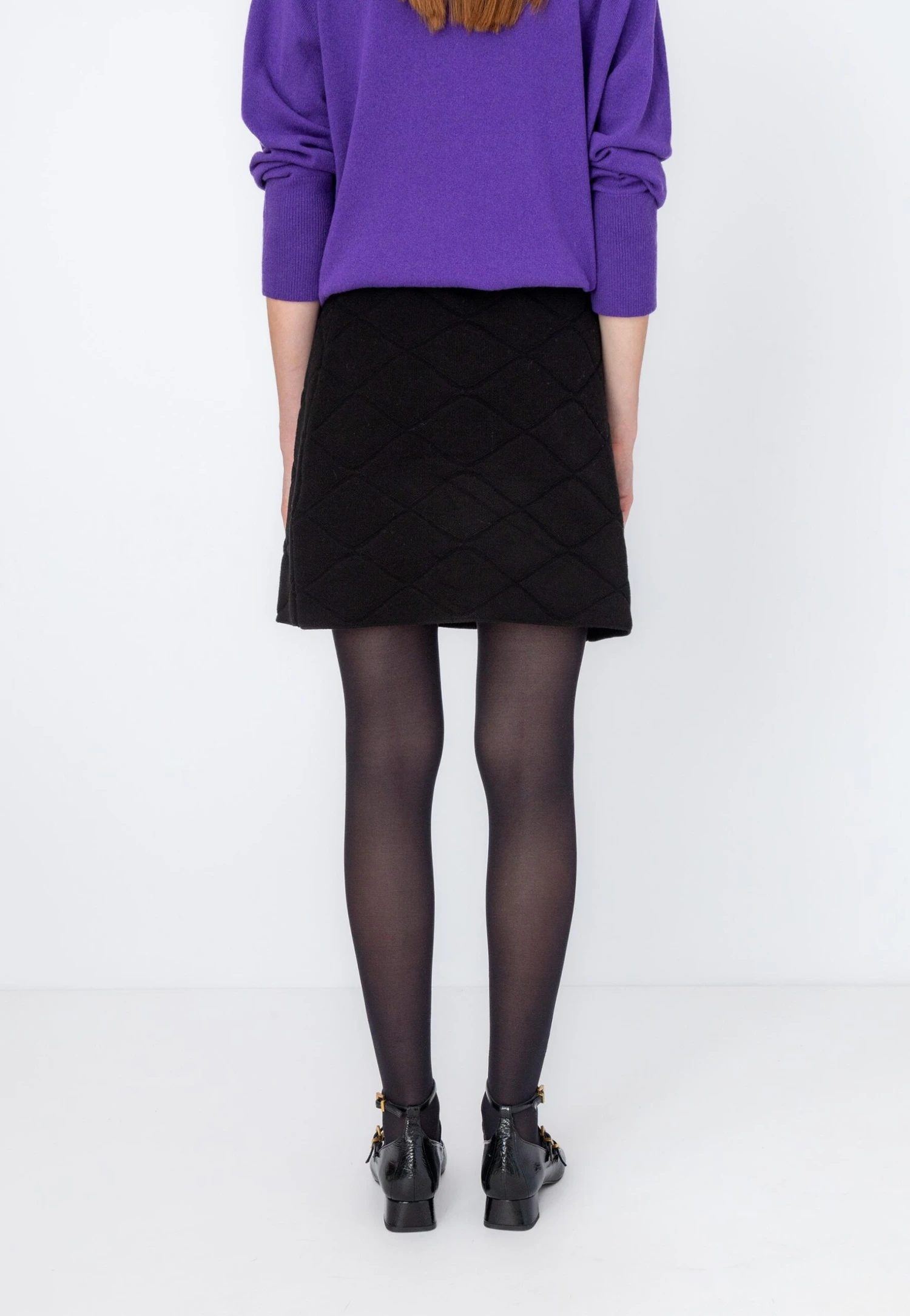 Solid Structure Pattern - Gonna A Campana - Black 3 Solid Structure Pattern - Gonna A Campana - Black - immagine 3