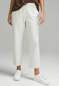 Lululemon Softstreme High-Rise Straight-Leg CropPantaloni SportiviBone Donna Pantaloni LLS41E016-A11