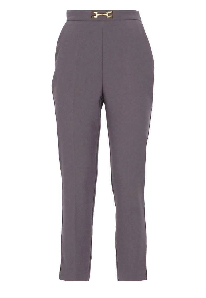 Elisabetta Franchi CrepePantaloniPurple Donna Pantaloni EF121A09F-I11 5 Elisabetta Franchi CrepePantaloniPurple Donna Pantaloni EF121A09F-I11 - immagine 5