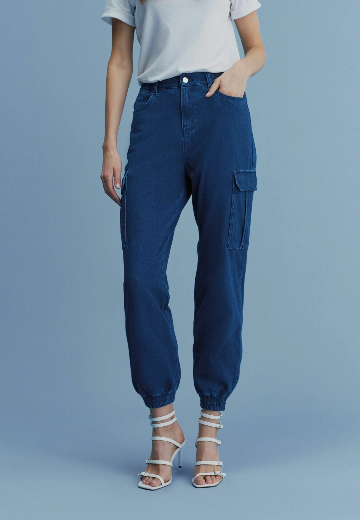 Next JoggersPantaloni CargoDark Blue Donna Pantaloni NX321N0KZ-K11 2 Next JoggersPantaloni CargoDark Blue Donna Pantaloni NX321N0KZ-K11 - immagine 2