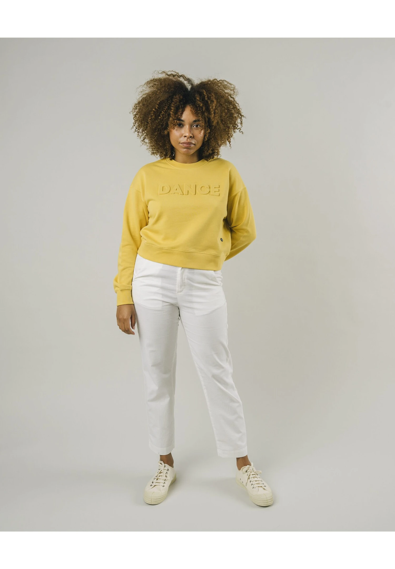 Brava Fabrics FelpaYellow Donna Felpe B1T21J00J-E11 2 Brava Fabrics FelpaYellow Donna Felpe B1T21J00J-E11 - immagine 2