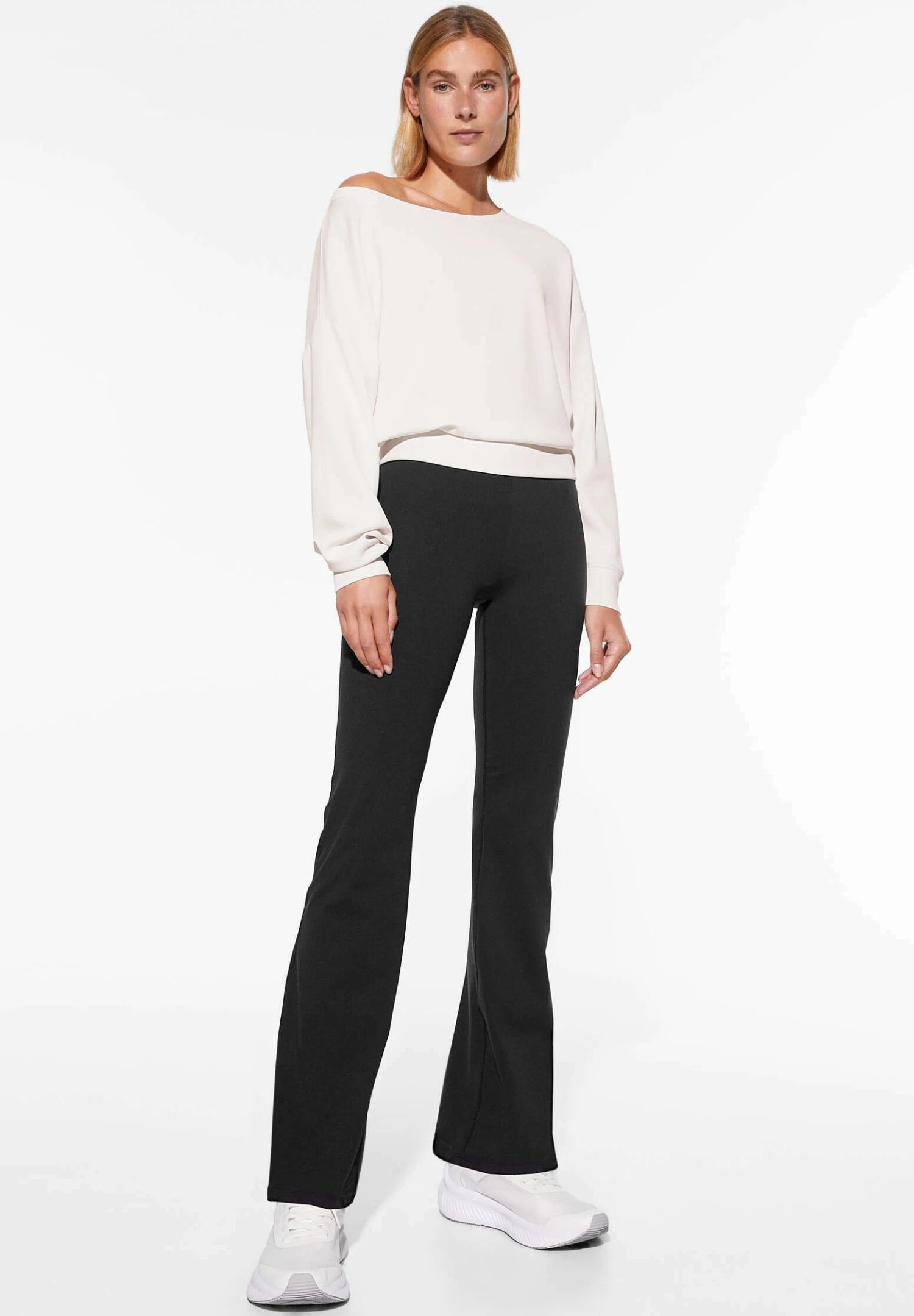 Oysho Off-Shoulder - Felpa - White 2 Oysho Off-Shoulder - Felpa - White - immagine 2