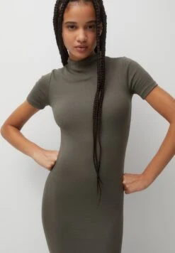 PULL & BEAR High Neck Basic - Vestito Lungo - Grey -Vendite Next 79daaff215fd4c5a9b37b29473e09a49