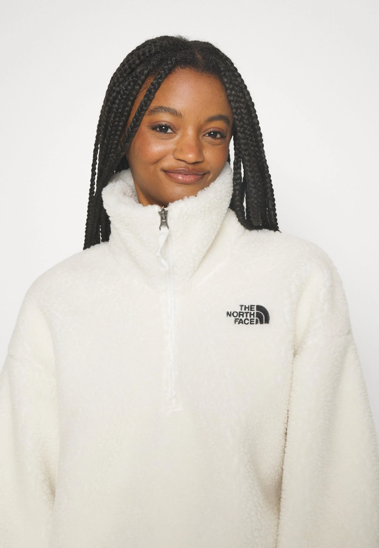 The North Face Platte High 1/4 ZipFelpa In PileGardenia White Donna Felpe TH321J016-A11 6 The North Face Platte High 1/4 ZipFelpa In PileGardenia White Donna Felpe TH321J016-A11 - immagine 6