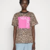 MAX & Co. TeeleoT-Shirt Con StampaMarrone Donna T-shirt E Top MQ921D03P-O11