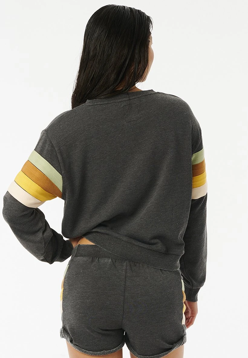 Rip Curl Trippin CrewFelpaWashed Black Donna Felpe RI721J03Y-Q11 3 Rip Curl Trippin CrewFelpaWashed Black Donna Felpe RI721J03Y-Q11 - immagine 3