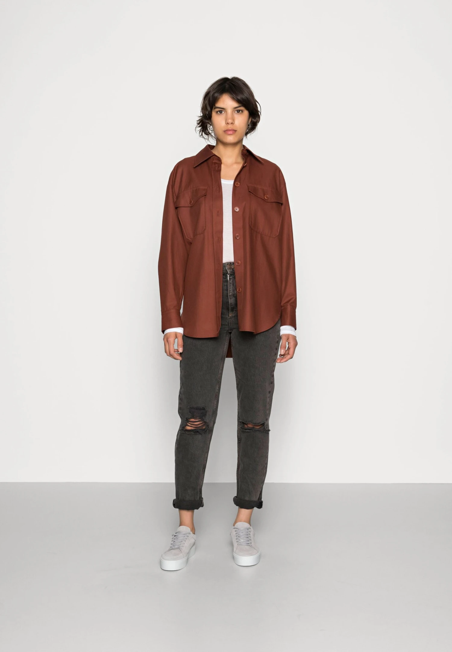 American Vintage Maglietta A Manica LungaBlanc Donna T-shirt E Top AM221D06L-A11 2 American Vintage Maglietta A Manica LungaBlanc Donna T-shirt E Top AM221D06L-A11 - immagine 2