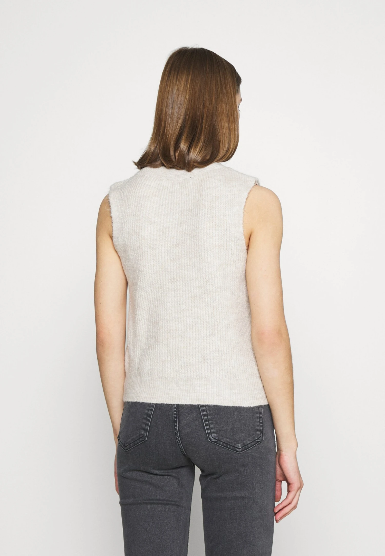 Vero Moda VmolinaTopBirch Melange Donna T-shirt E Top VE121I1MB-B11 3 Vero Moda VmolinaTopBirch Melange Donna T-shirt E Top VE121I1MB-B11 - immagine 3