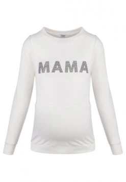 Happy Mama BlingFelpaEcru Donna Felpe H3T29J00E-A11