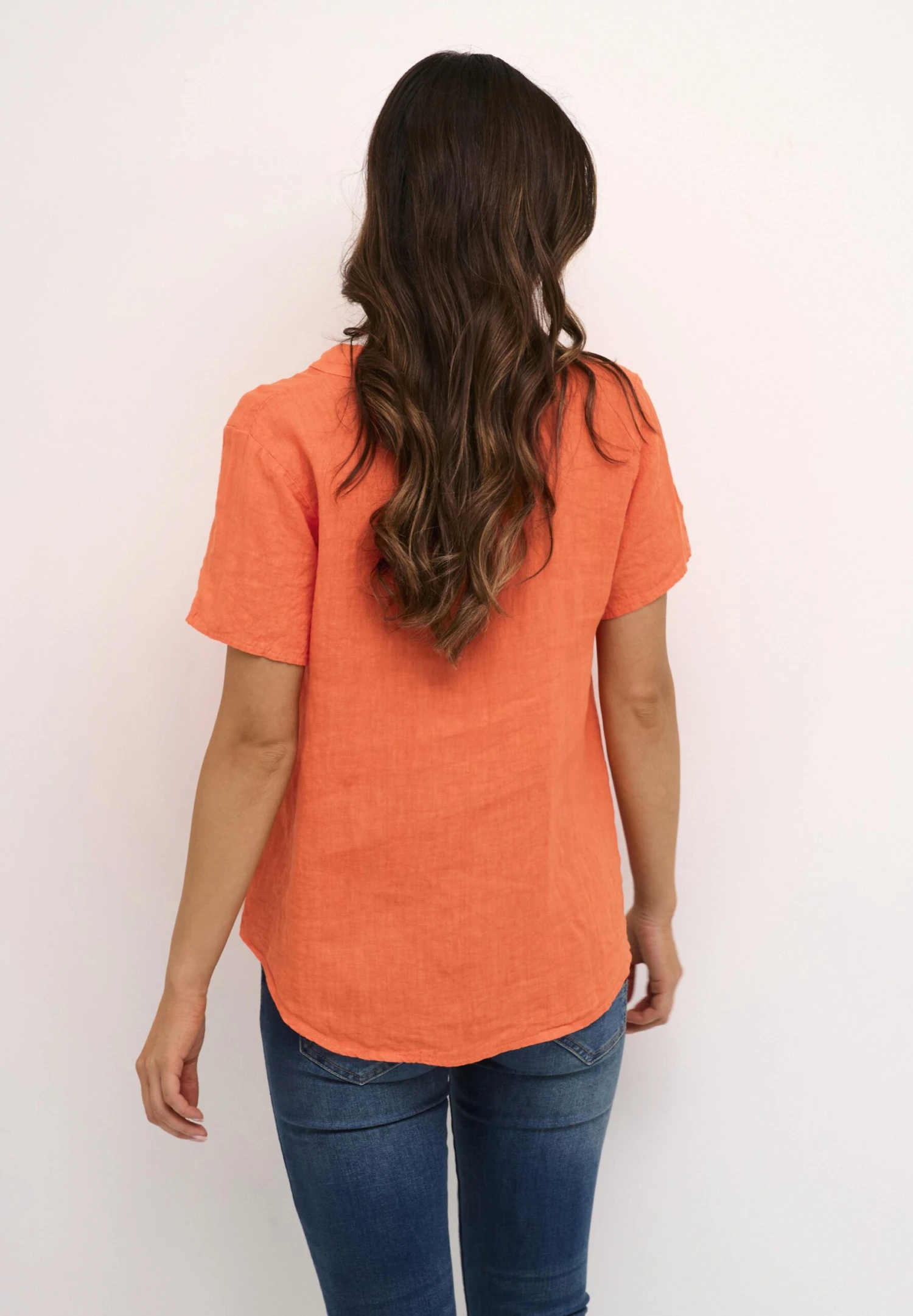 Cream Bellis- Camicia - Exotic Orange 3 Cream Bellis- Camicia - Exotic Orange - immagine 3